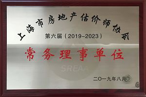 上海市房地产估价师协会常务理事单位